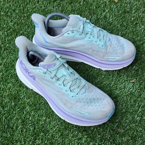 HOKA CLIFTON 9 - Womens Athletic Shoes - SIZE 8.5B - See All Pictures- - Picture 3 of 11